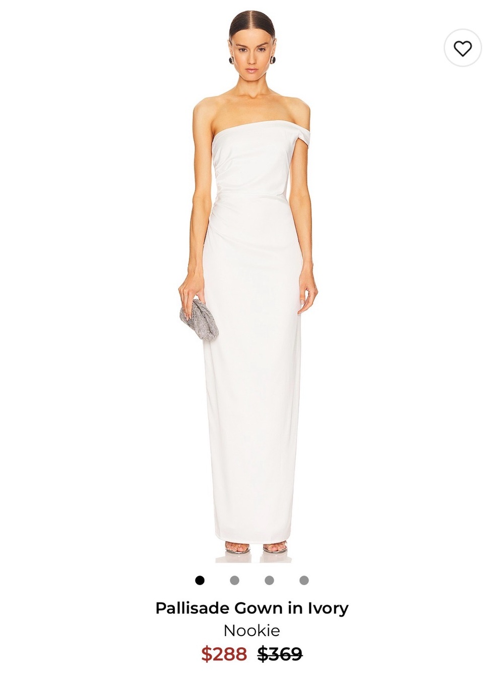 Nookie Pallisade Gown in Ivory